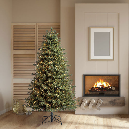 Aspen 6.5ft Pre-Lit Artificial Christmas Tree 1500 Colour Changing Micro LED"
