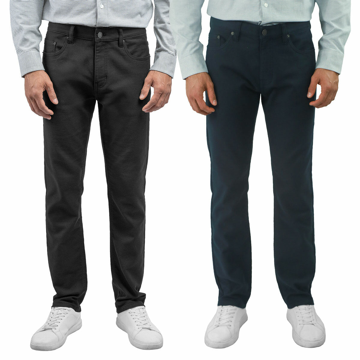 Jachs Loopback Twill Pant Navy Blue Mens Chino Trousers 32-38W 32L Bottoms