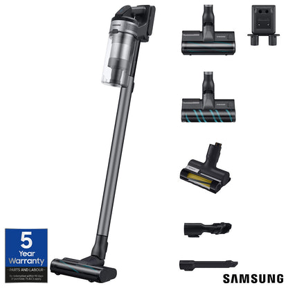 Samsung Jet 75E Stick Vacuum Cleaner Hoover 200W 60Min HEPA Black 0.8L