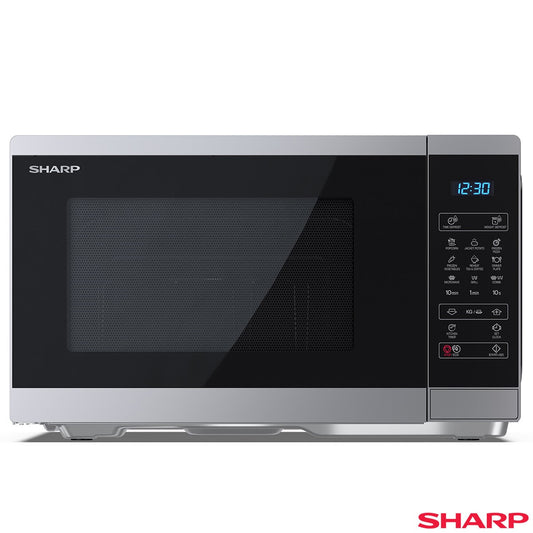 Sharp 25 Litre 900W Digital Microwave with 1000W Grill, YC-MG252AU-S, 12.5kg