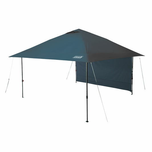 Coleman Oasis 13x13ft Garden Canopy Gazebo Shade Wall UV50+ Blue Shelter