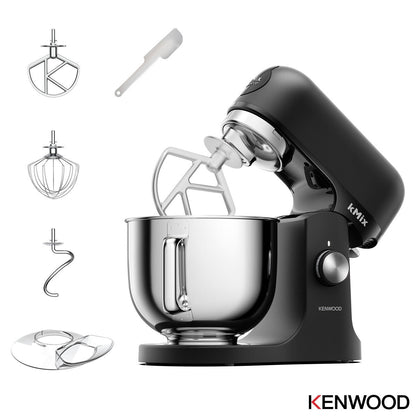 Kenwood kMix Stand Mixer KMX751ABK 1000W 5 Litre Matt Black Stainless Steel