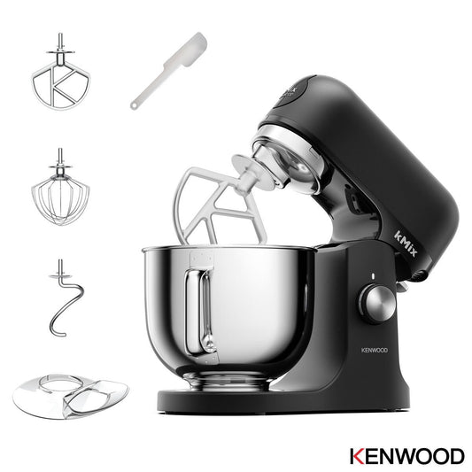 Kenwood kMix Stand Mixer KMX751ABK 1000W 5 Litre Matt Black Stainless Steel