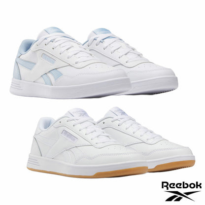Reebok Court Advance Womens Trainers Sneakers White Blue UK Sizes 6