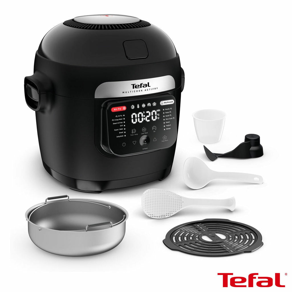 Tefal MY7418G1 Multicook Actifry Air Fryer 6L Black Multi Cooker, used