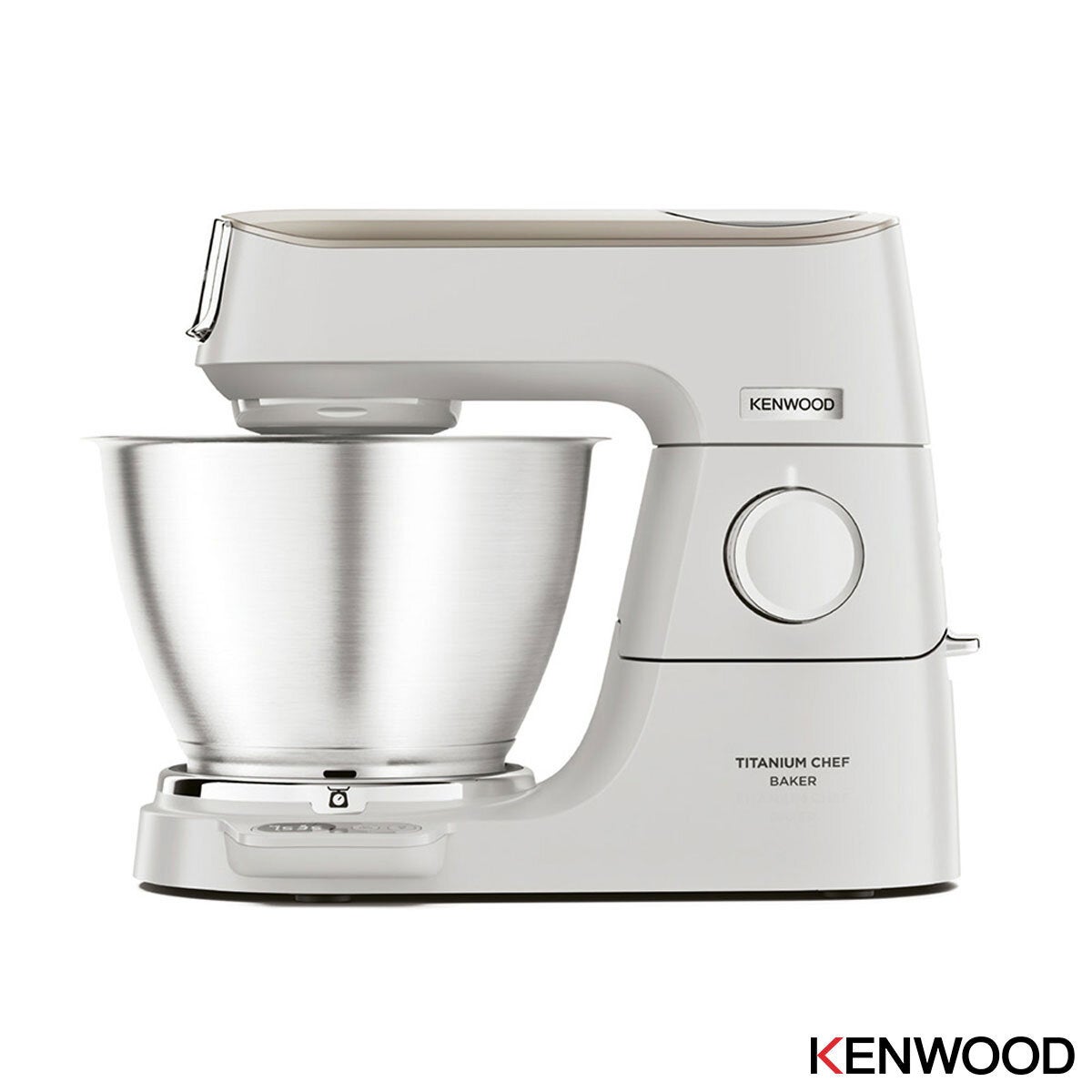 Kenwood Titanium Chef Baker Stand Mixer KVC65 1200W 4.6L Bowl White 8.7kg