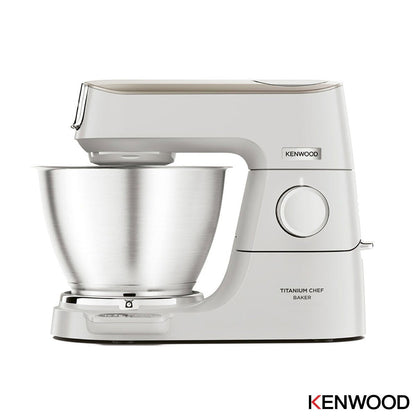 Kenwood Titanium Chef Baker Stand Mixer KVC65 1200W 4.6L Bowl White 8.7kg