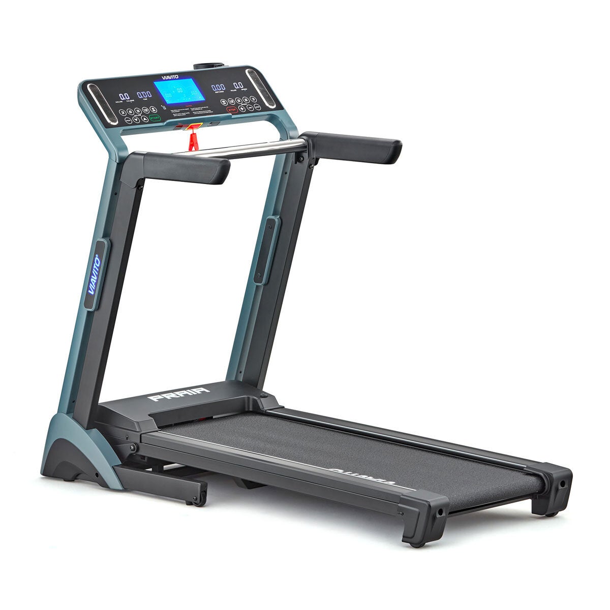 Viavito Praia Folding Treadmill 1.5CHP 15 Incline 19 Programs Steel Black