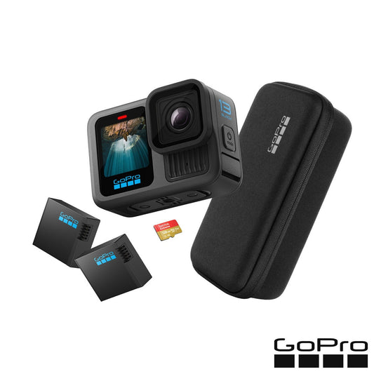 GoPro HERO13 Black Action Camera Bundle 5.3K 27MP WiFi Waterproof 128GB SD