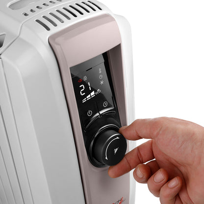 De'Longhi Dragon 4 Oil Filled Radiator 2500W TRDSX41025E 3 Settings Timer