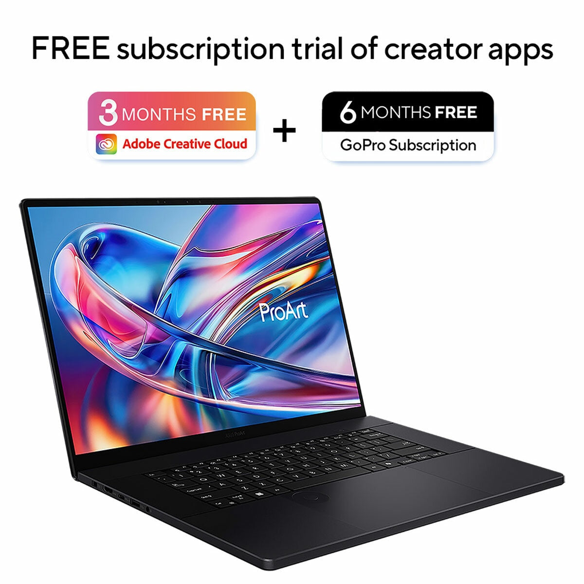 ASUS ProArt H7606WR 16" 4K OLED Laptop Ryzen AI 9 32GB 2TB RTX 5070 Ti Black