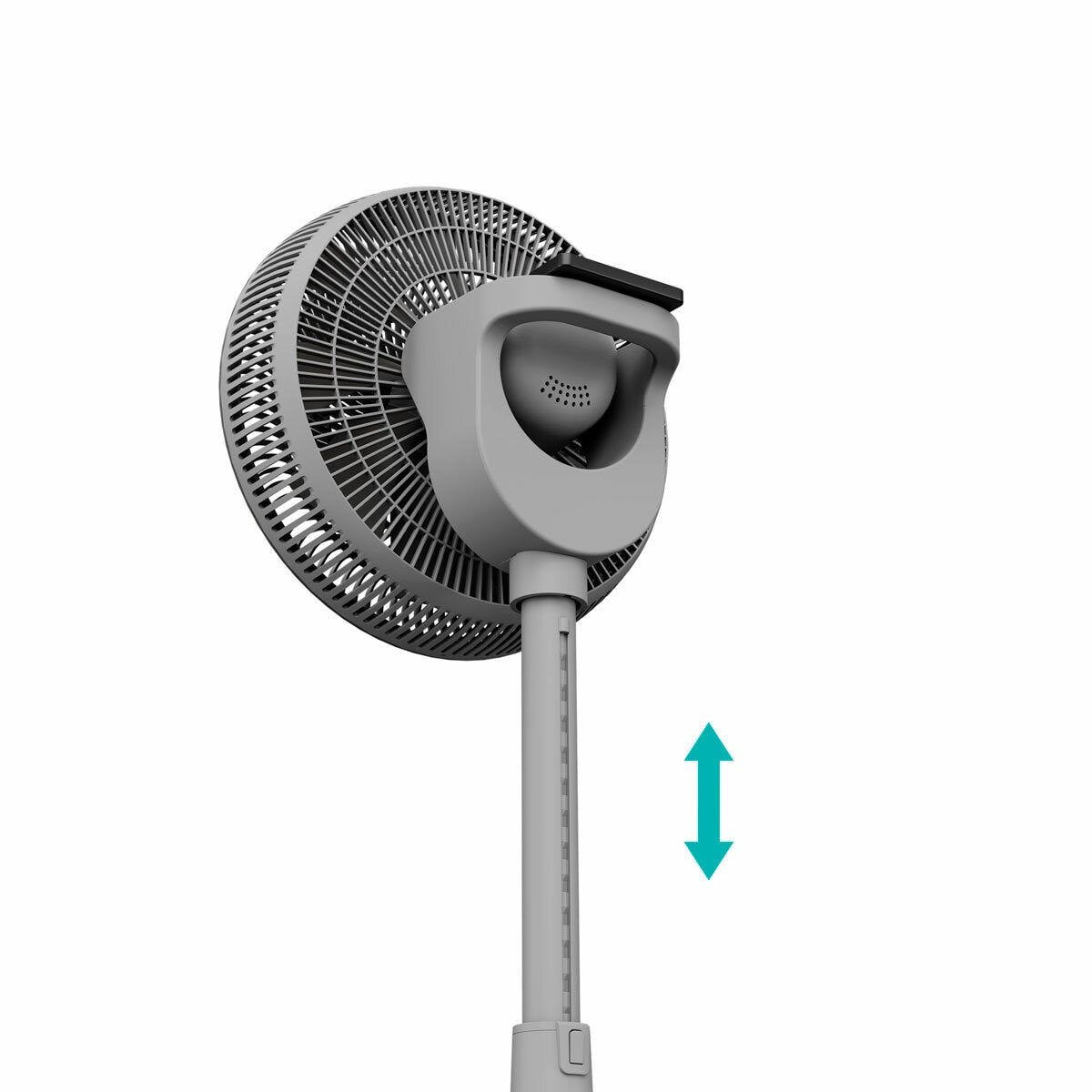 Duux Whisper Fan 3 DXCF220UK Grey Tower Fan 26 Speed Remote Oscillating
