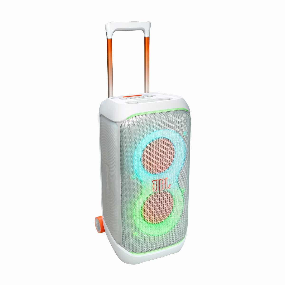 JBL PartyBox Stage 320 Bluetooth Party Speaker 240W 18Hr White IPX4 Portable