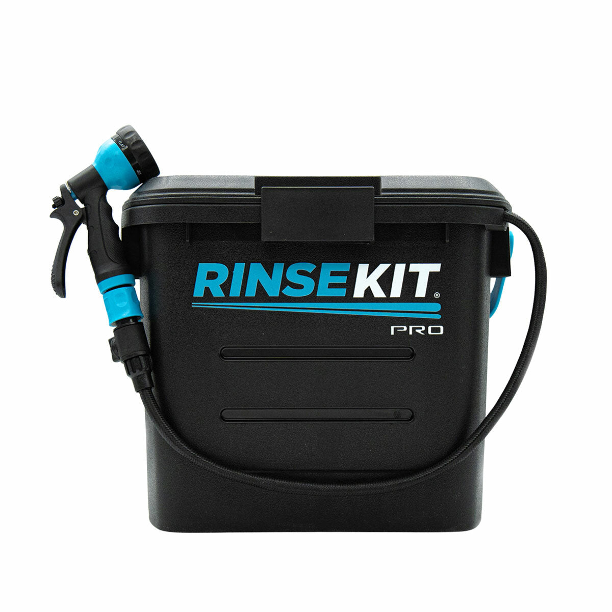 RinseKit Pro Portable Shower 13.2L Battery Powered 50 PSI 5 Spray Settings
