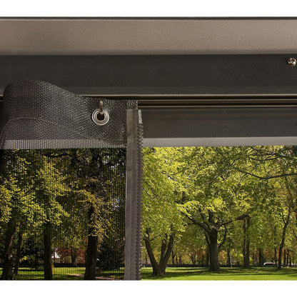 Sojag Moreno 10x16 Gazebo Aluminium Frame Galvanised Steel Roof Dark Grey