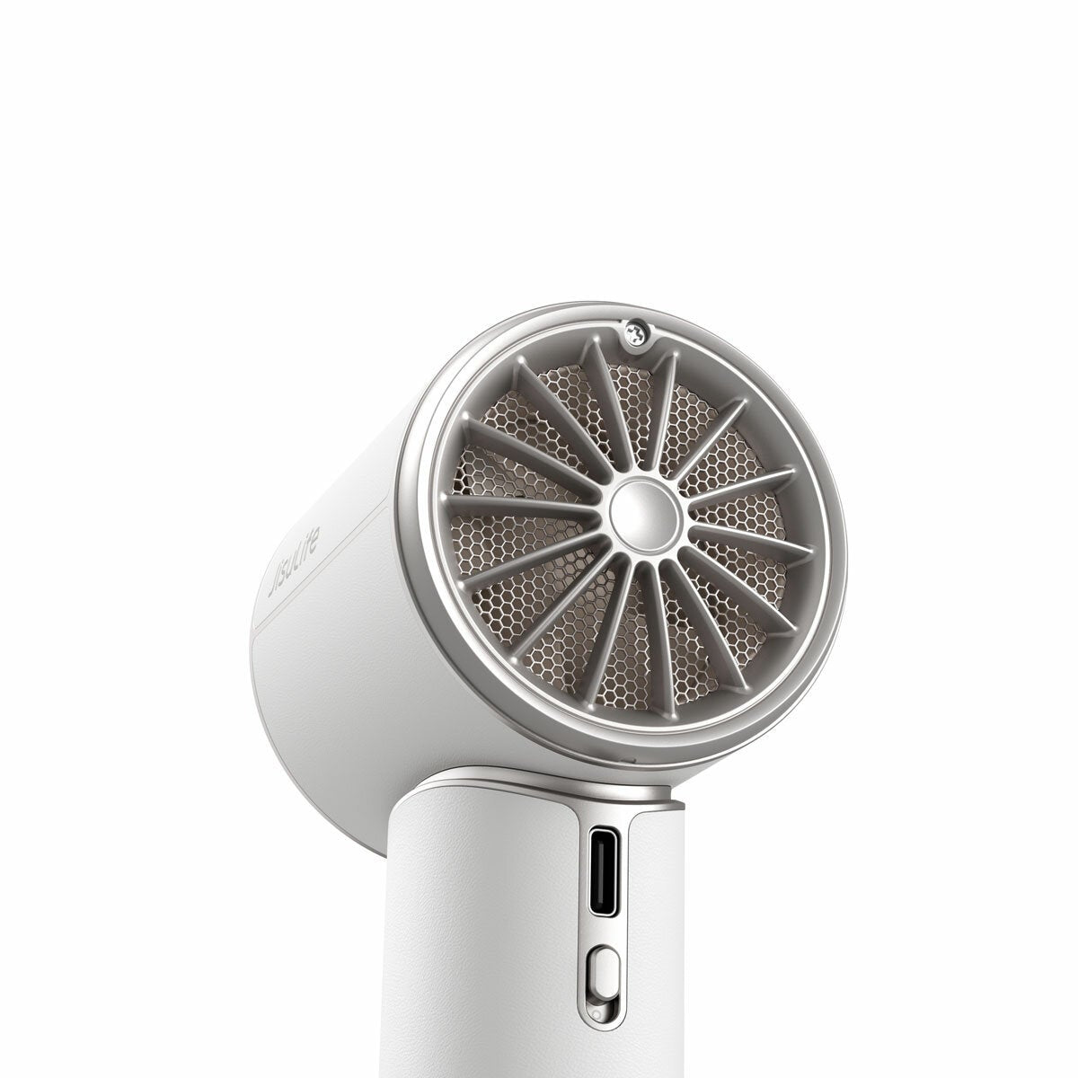 JisuLife Pro1 Mini Handheld Fan 100 Speeds 30Hr Aroma Pod Starry White USB