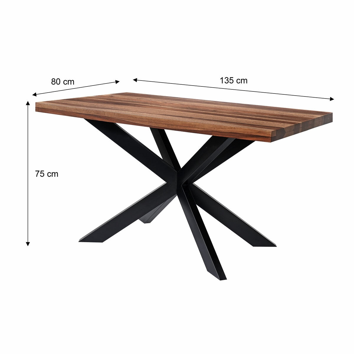 Indus Valley Henley Wooden Dining Table Grey Corner Bench Set Iron Frame Wood