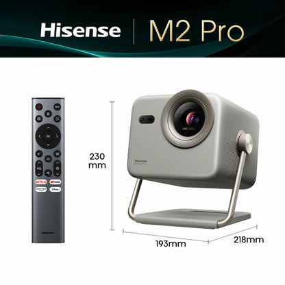 Hisense M2TUK Pro 4K Mini Laser Projector Dolby Vision VIDAA Smart HDR10+