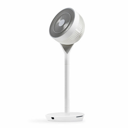 IRIS Woozoo STF-360DC-N 360° Pedestal Air Circulator Fan 12 Speed White Grey