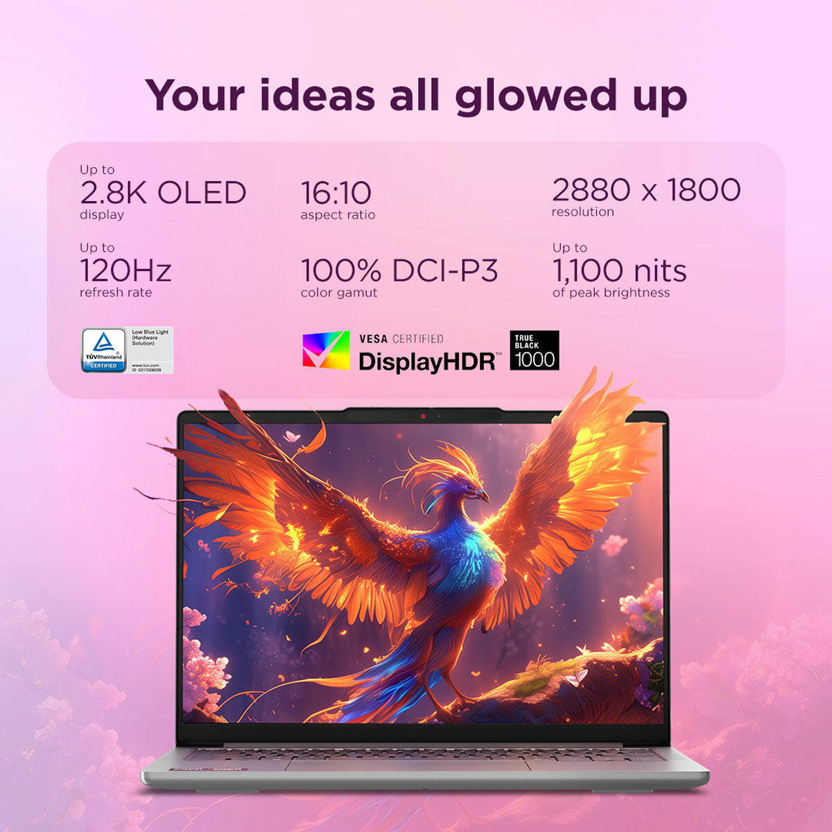 Lenovo IdeaPad Pro 5 14" OLED AMD Ryzen AI 7 32GB 1TB SSD Laptop Notebook Grey