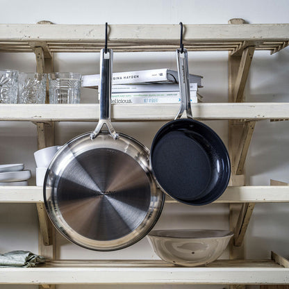 KitchenAid Stainless Steel Frying Pan Set 3 Piece 20 24 28cm Induction Safe