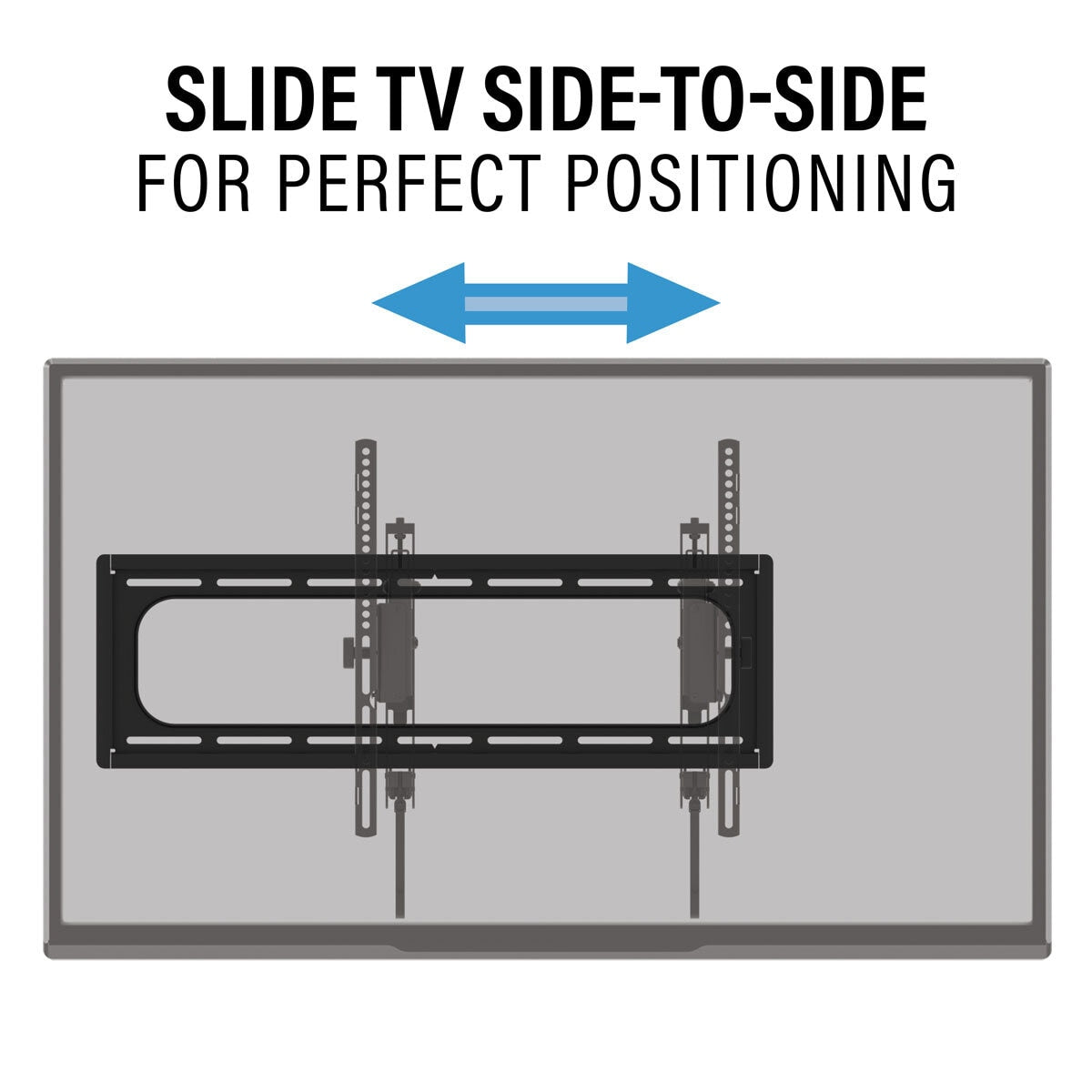 Sanus SLT4-B2 Tilting TV Wall Mount Bracket 42-90 Inch Large 68kg Black VESA
