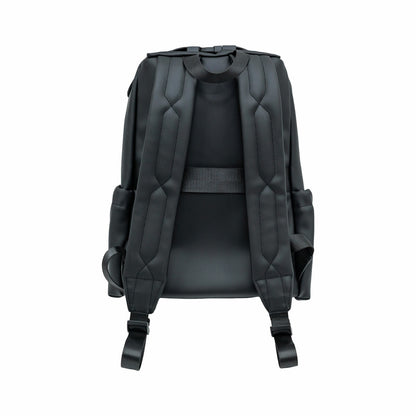 Hunter Topclip Backpack 16L Water-Resistant PU Coated Black Rucksack Bag