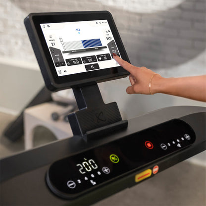 Centr Runr-S Folding Treadmill 3HP Motor 10mph 12% Incline Touchscreen Black