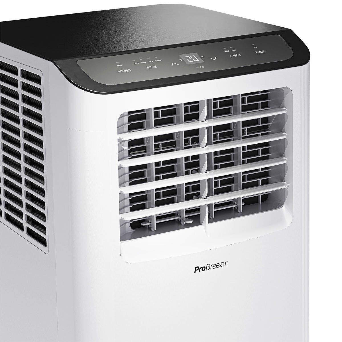 Pro Breeze 9000 BTU 3-in-1 Smart Portable Air Conditioner WiFi White 960W