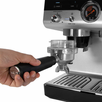 Krups XP801TG0 Espresso Coffee Machine Built-In Grinder 15 Bar 3.5L Black