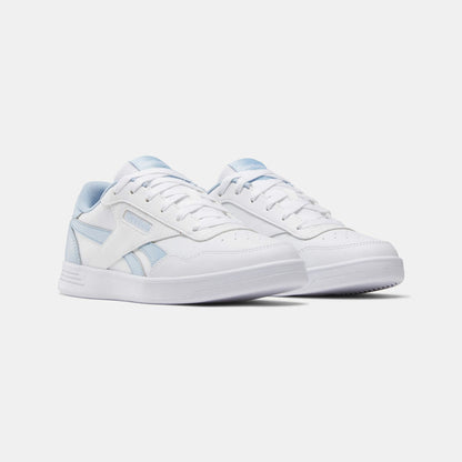 Reebok Court Advance Womens Trainers Sneakers White Blue UK Sizes 6