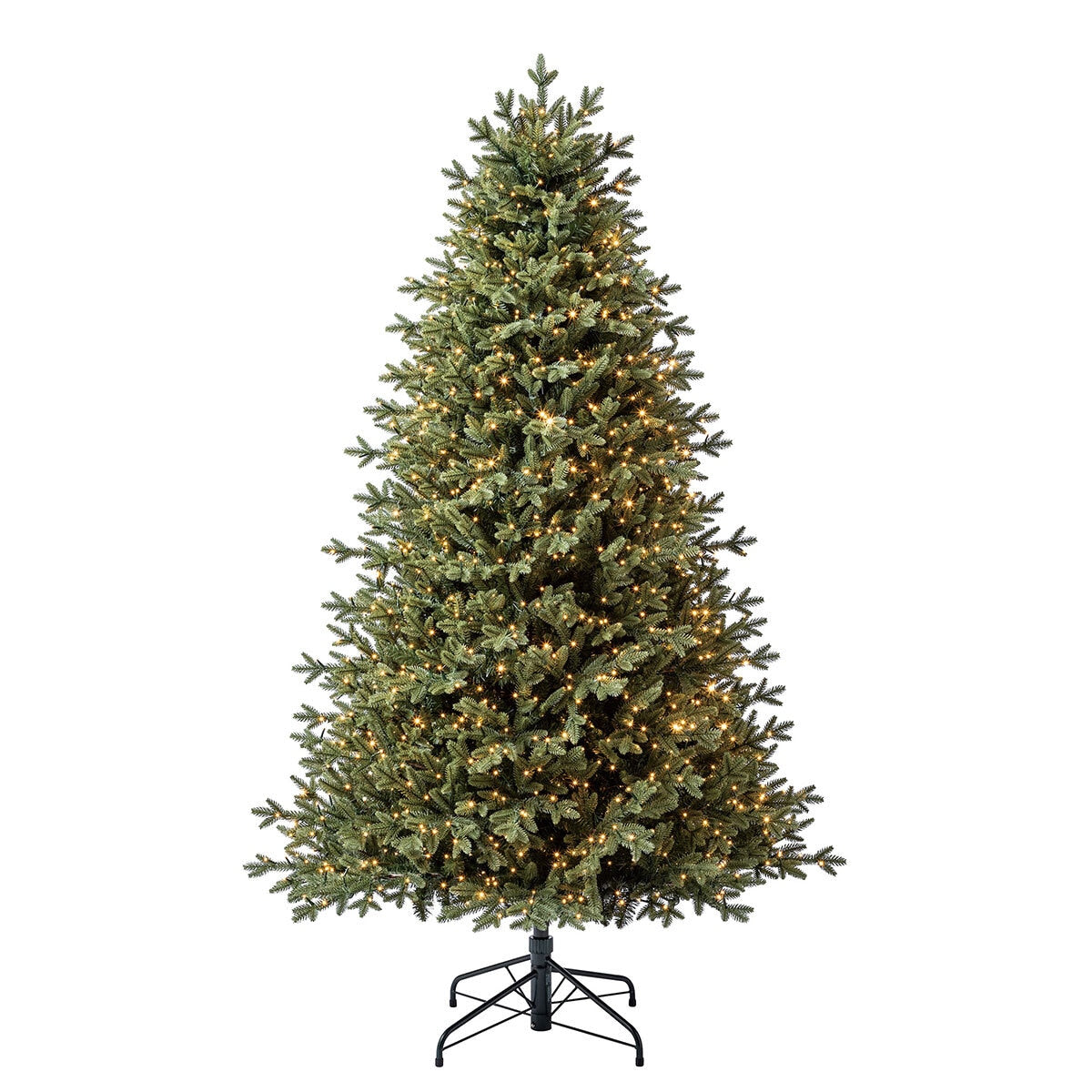 Aspen 6.5ft Pre-Lit Artificial Christmas Tree 1500 Colour Changing Micro LED"