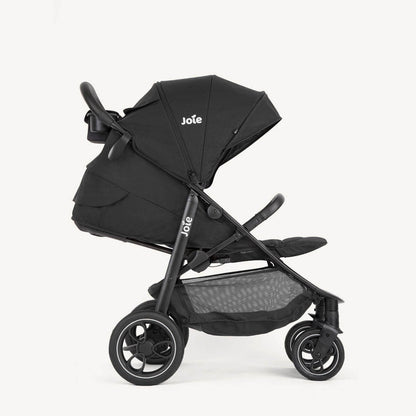 Joie Litetrax Pro 3-in-1 Compact Stroller Pushchair Black Flat Recline Buggy