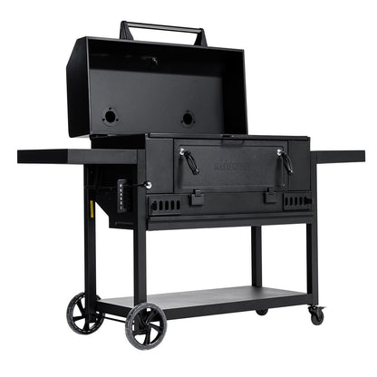 Masterbuilt Smoke Hollow 36" (91.4cm) Premium Charcoal Barbecue, 57.4kg, Black