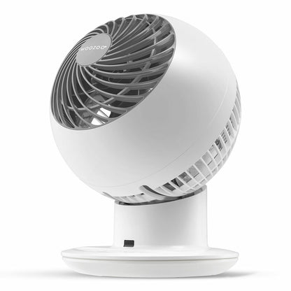 Woozoo IRIS Air Circulator Desk Fan 5 Speed Remote White Oscillating 38W
