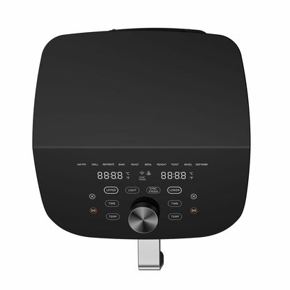 Midea Dual Basket Air Fryer 11L MAF112B0BPKW 1700W 10 Presets LED Black