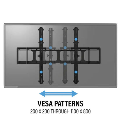 Sanus VXT7-B2 XL Tilting TV Wall Mount Bracket 65-140 Inch VESA Black 136kg
