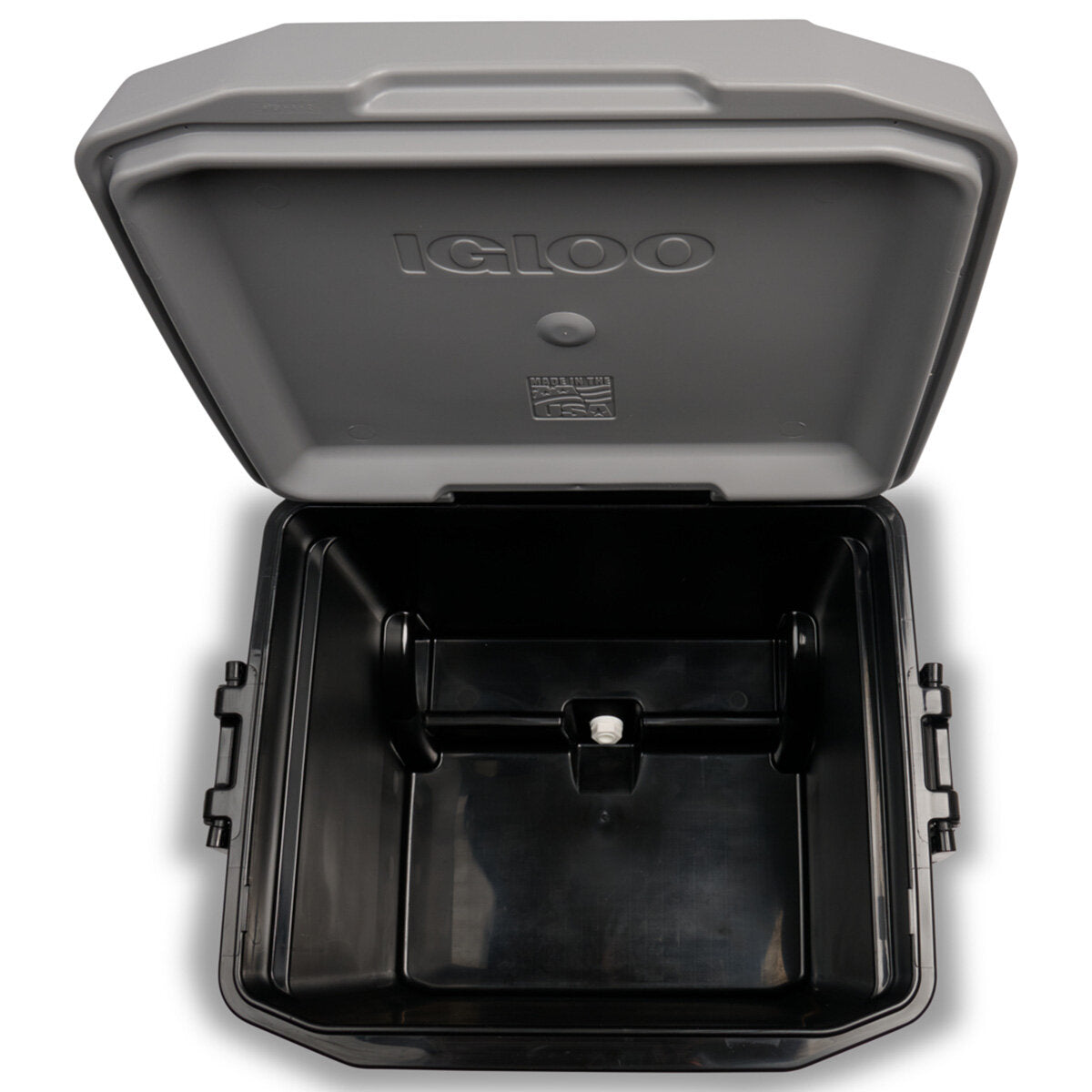 Igloo MaxCold Ultra 62QT Wheeled Roller Cooler Box 5 Day Ice Grey 90 Cans