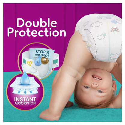 Pampers Premium Protection Nappies Size 5 11-16kg Sensitive Skin 152 Pack