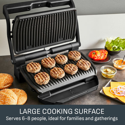 Tefal Optigrill XL GC7278G1 Electric Contact Grill 16 Programs MeasureCook Black