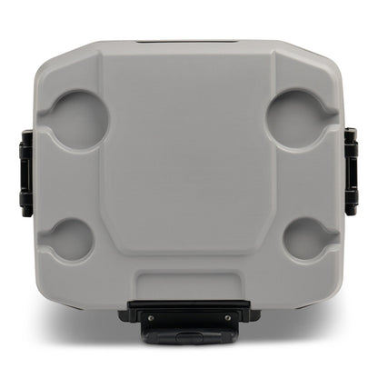 Igloo MaxCold Ultra 62QT Wheeled Roller Cooler Box 5 Day Ice Grey 90 Cans