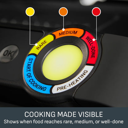 Tefal Optigrill XL GC7278G1 Electric Contact Grill 16 Programs MeasureCook Black