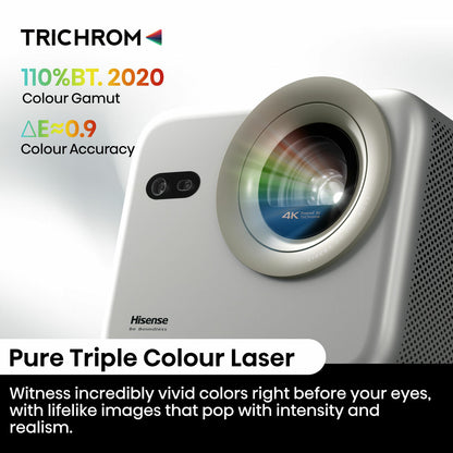 Hisense M2TUK Pro 4K Mini Laser Projector Dolby Vision VIDAA Smart HDR10+