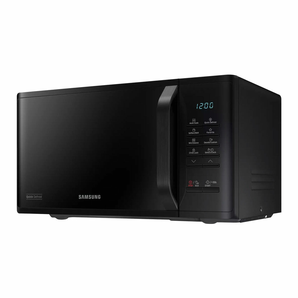 Samsung Solo Microwave MS23K3513AK 23L 800W Black 6 Power Levels Turntable