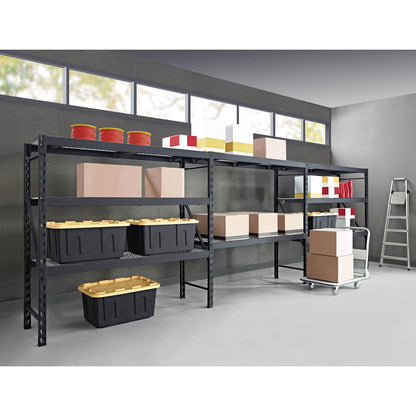 Gorilla 4 Tier Industrial Steel Storage Rack 183x196x61cm 907kg Shelving Unit