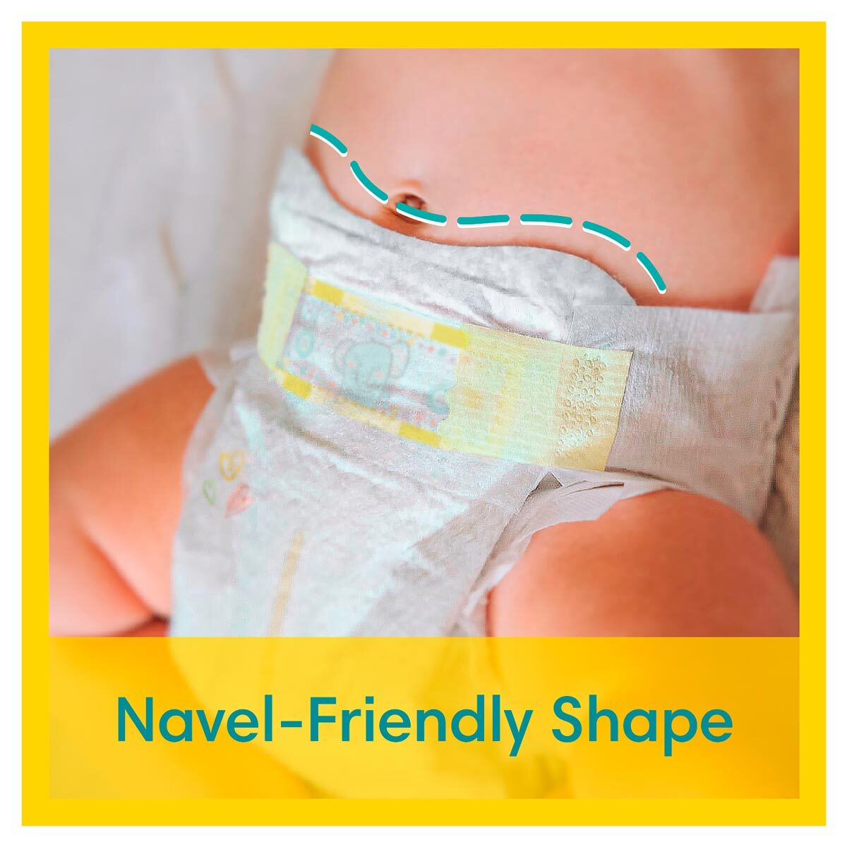 Pampers New Baby Nappies Size 2 Jumbo+ 76 Pack Soft Stretchy Wings Newborn