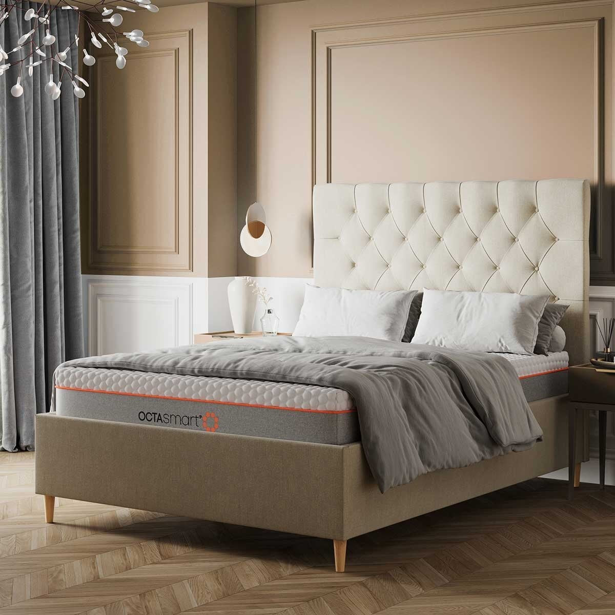 Dormeo Octasmart Hybrid Pocket Spring Memory Foam Mattress Super King 180x200cm