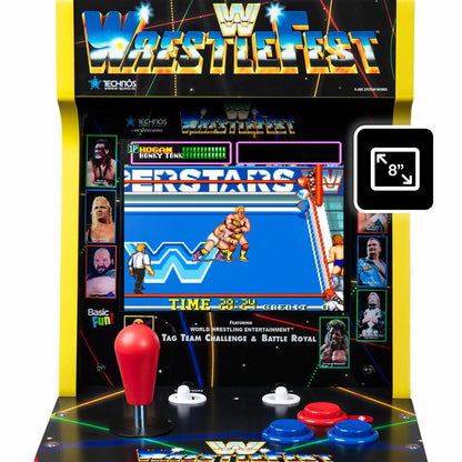 Arcade Classics WWE Wrestlefest Countercade Machine 8" LCD Retro Gaming