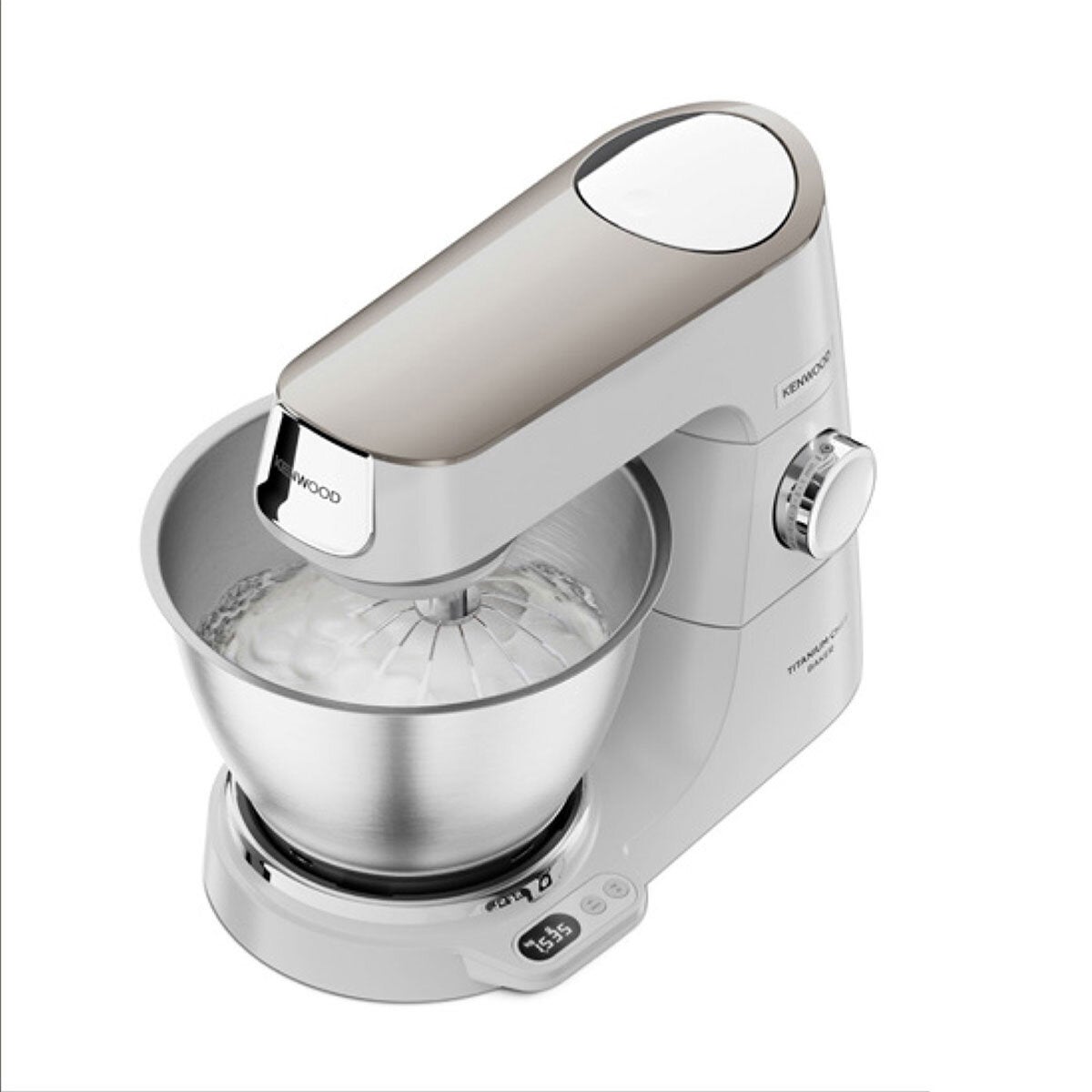 Kenwood Titanium Chef Baker Stand Mixer KVC65 1200W 4.6L Bowl White 8.7kg