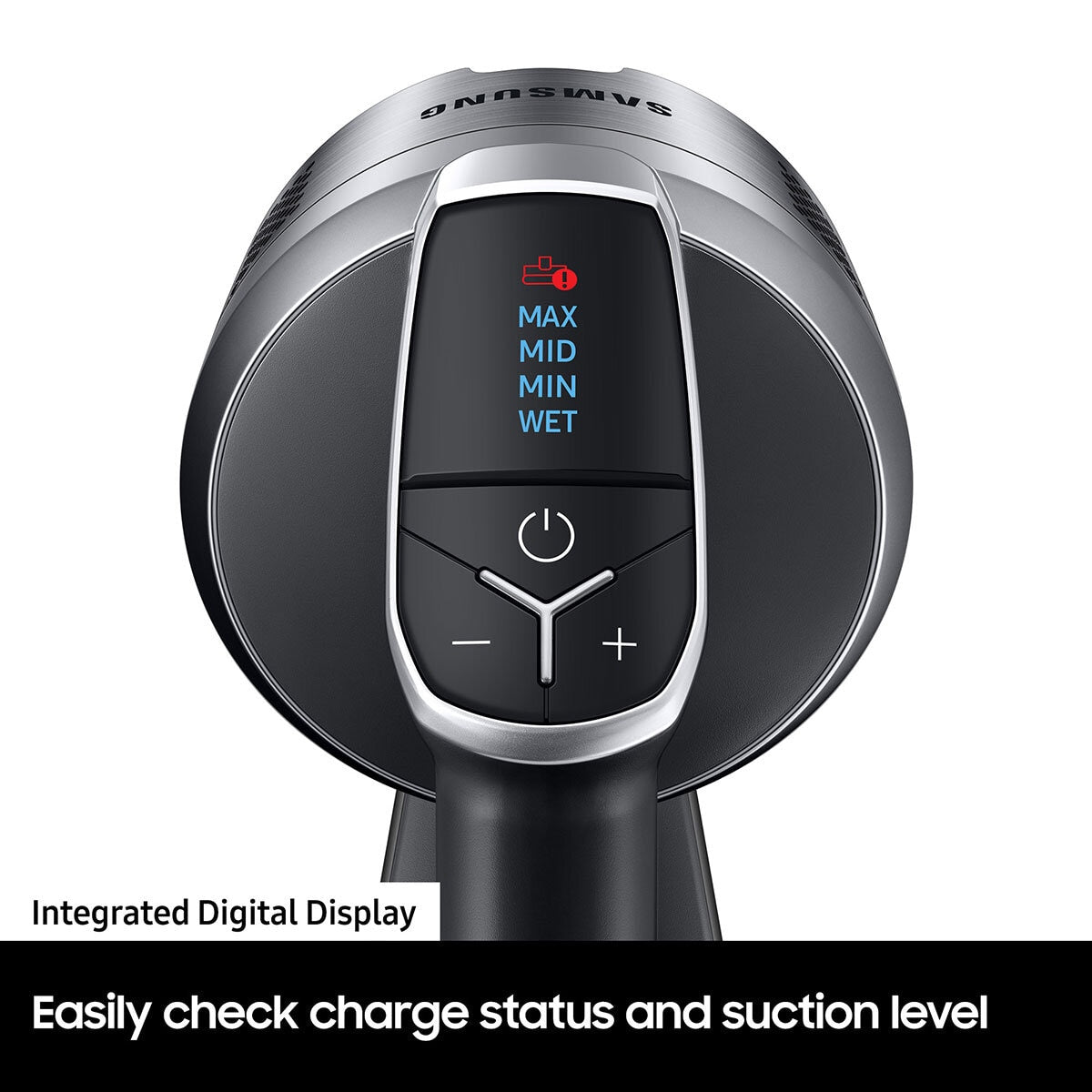 Samsung Jet 75E Stick Vacuum Cleaner Hoover 200W 60Min HEPA Black 0.8L